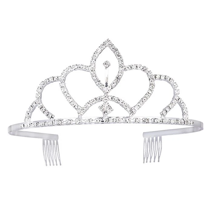 Hot Crystal Svadobné šperky Tiara Crown Combs